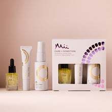 Load image into Gallery viewer, Mii Care + Condition nail care sets
