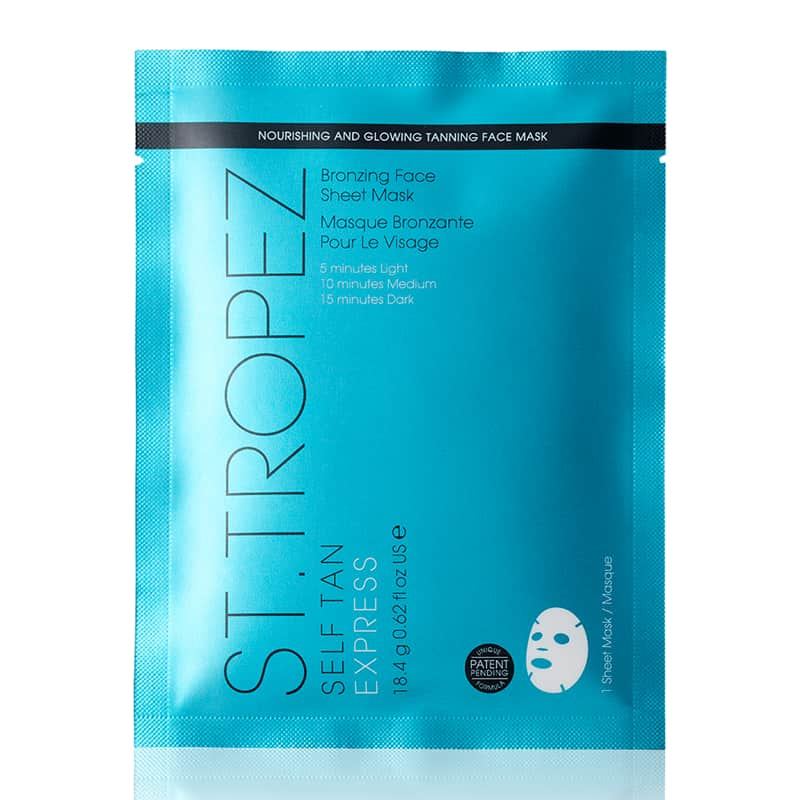 St Tropez Bronzing Face Sheet Mask