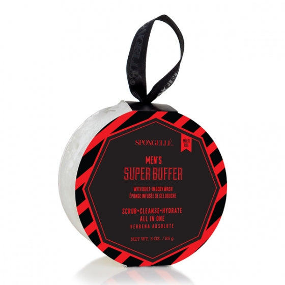 Spongelle Mens Super Buffer Xmas